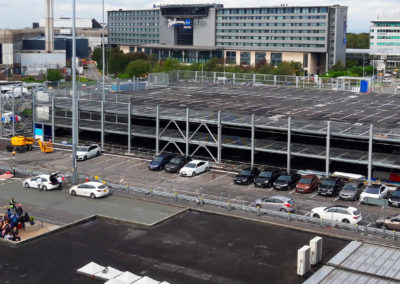 Flughafen-Parkhaus T1 in Manchester (MAN)