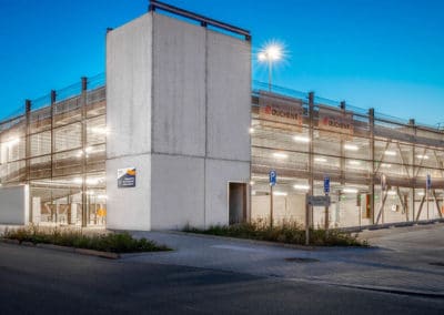 Klinik-Parkhaus in Lüttich (Belgien)